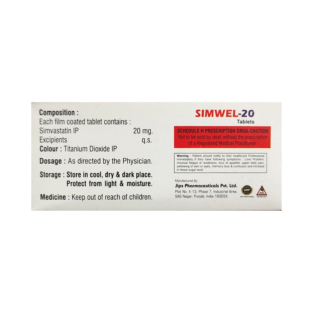 Simwel 20 Tablet - Image 2