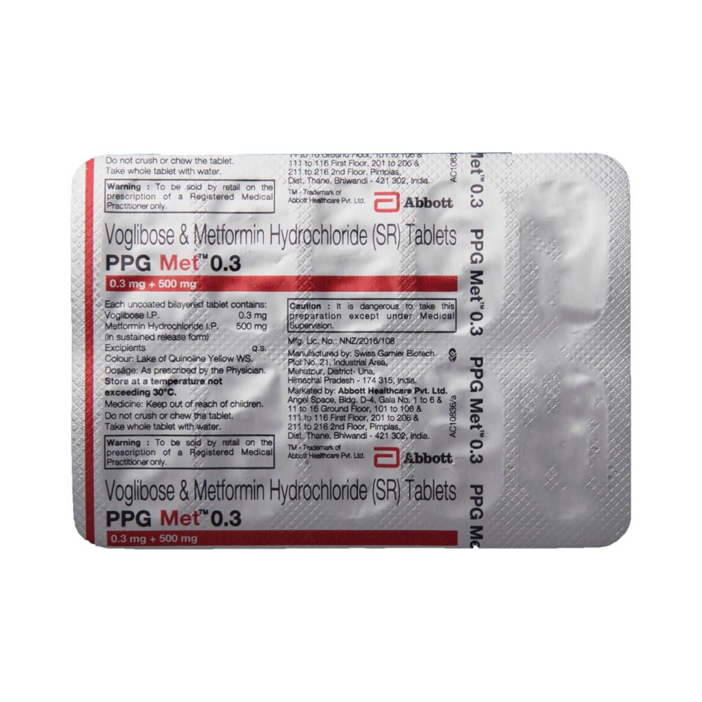 PPG Met 0.3 Tablet SR - Image 5