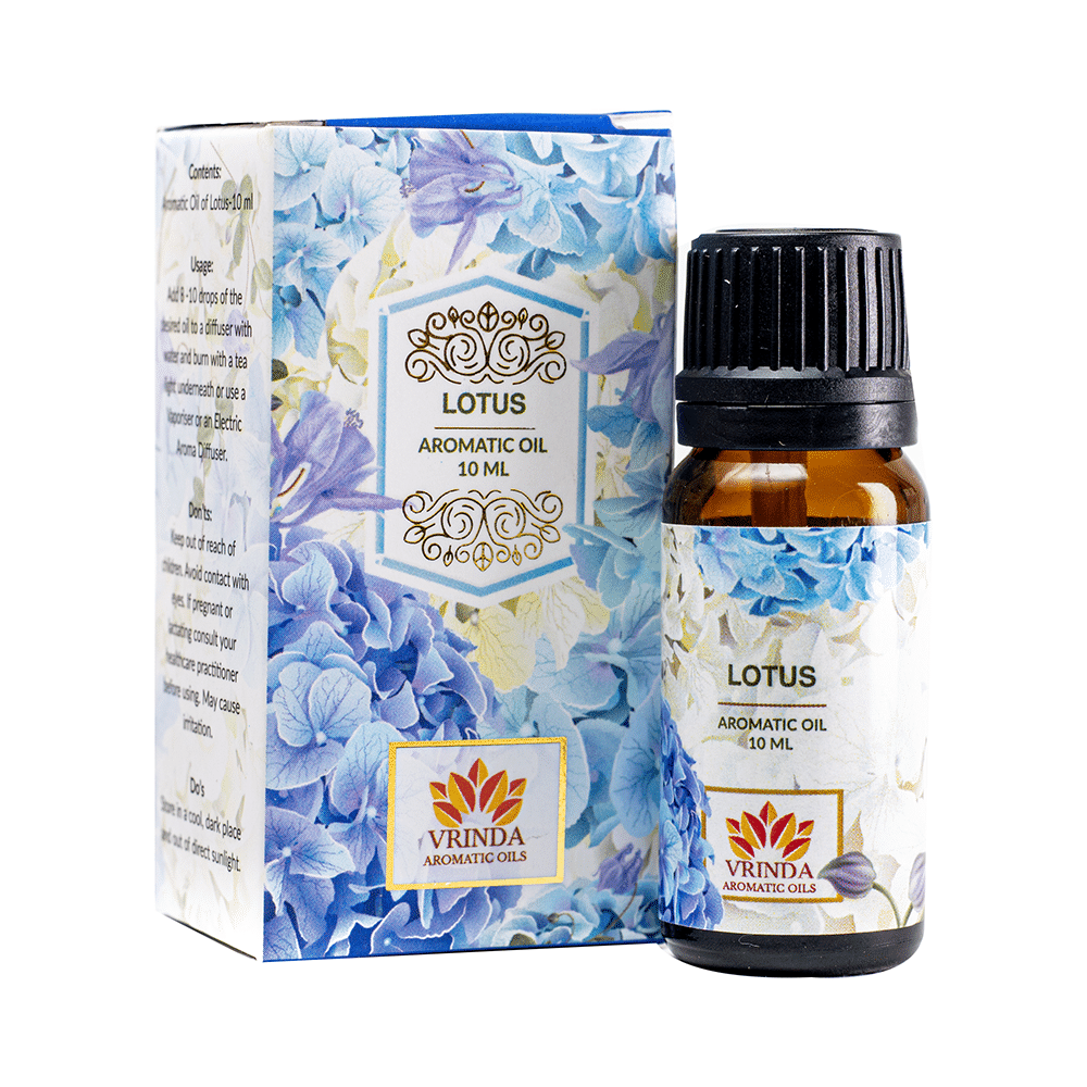 Vrinda Lotus Aromatic Oil - Image 3