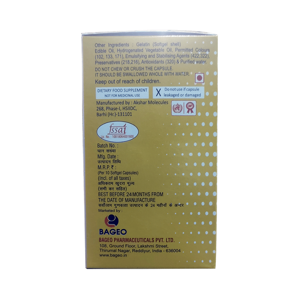 Bageo TFG Softgel Capsule - Image 2