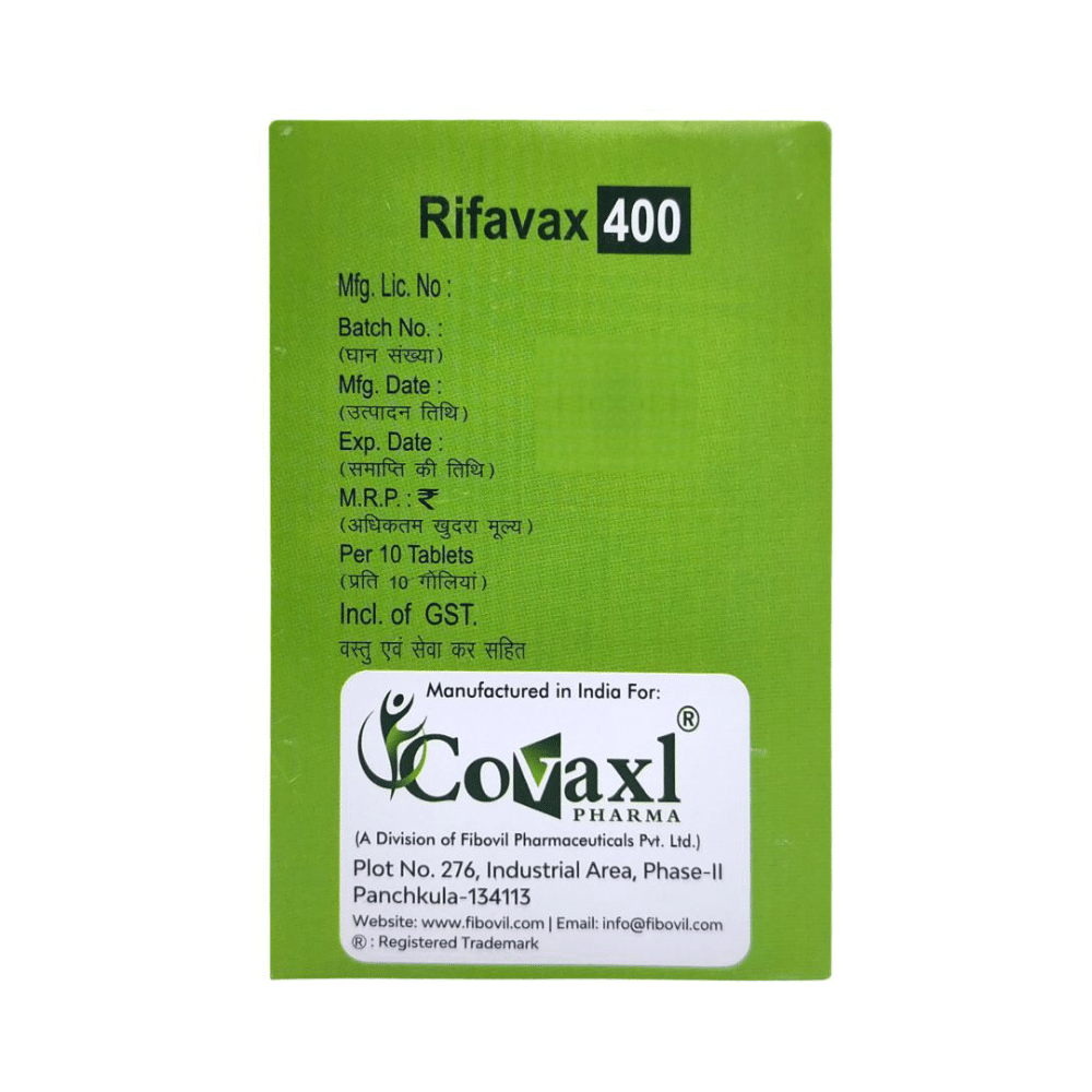 Rifavax 400mg Tablet - Image 3