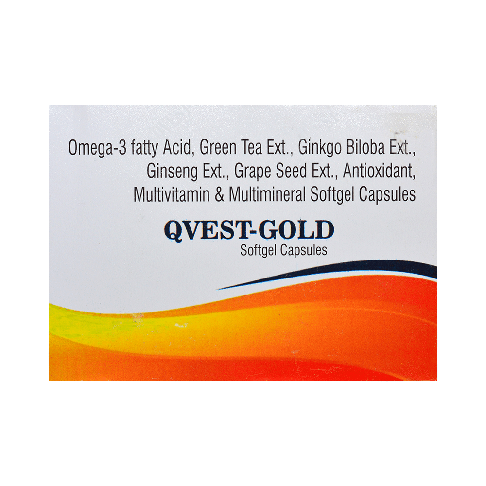 Qvest-Gold Softgel Capsule