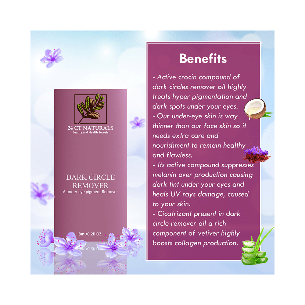 24 CT Naturals Dark Circle Remover Oil - Image 6