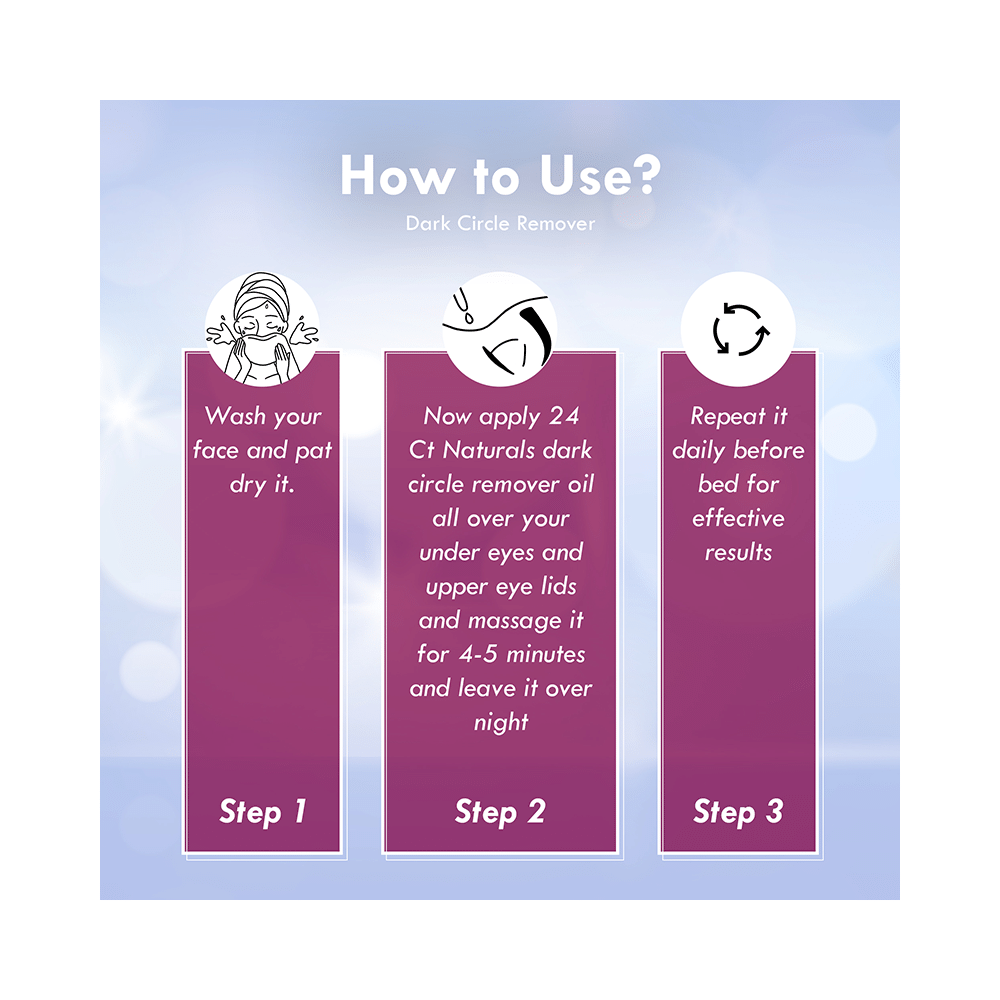 24 CT Naturals Dark Circle Remover Oil - Image 7