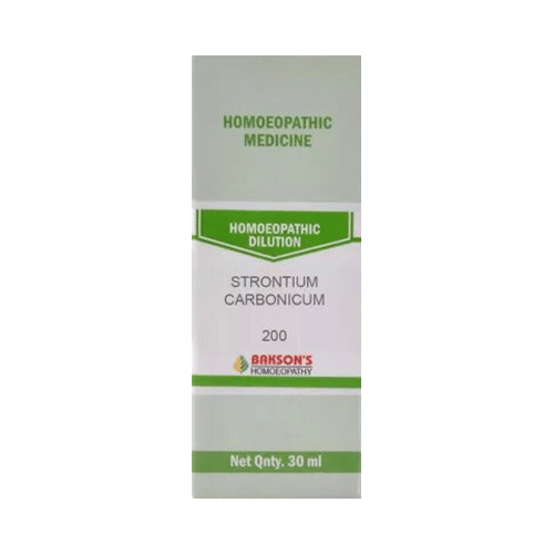 Bakson's Homeopathy Strontium Carbonicum Dilution 200