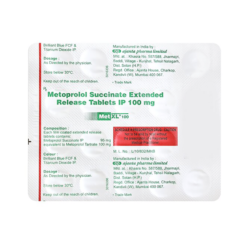 Met XL 100 Tablet - Image 3