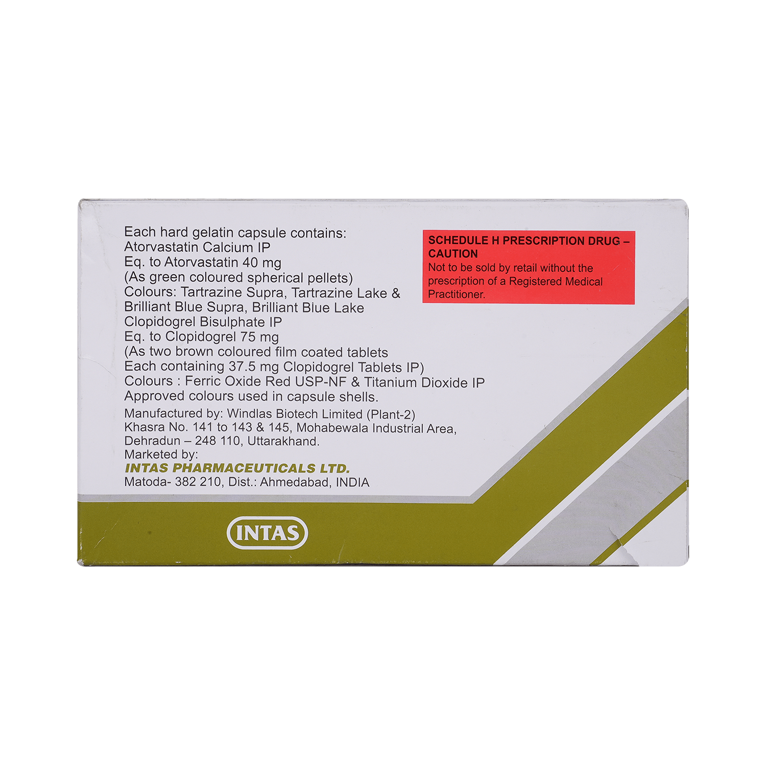 Lipicure CV 40mg/75mg Capsule - Image 3