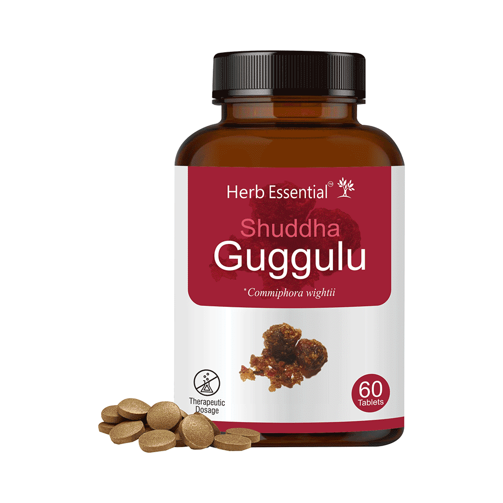 Herb Essential Shuddha Guggulu 500mg Tablet - Image 1
