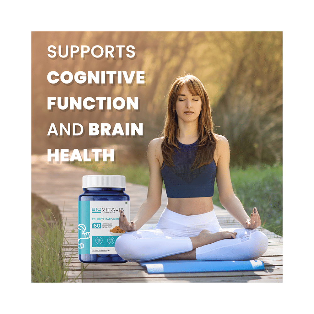 Biovitalia Organics Curcumin (Plus) 1000mg Capsule - Image 4