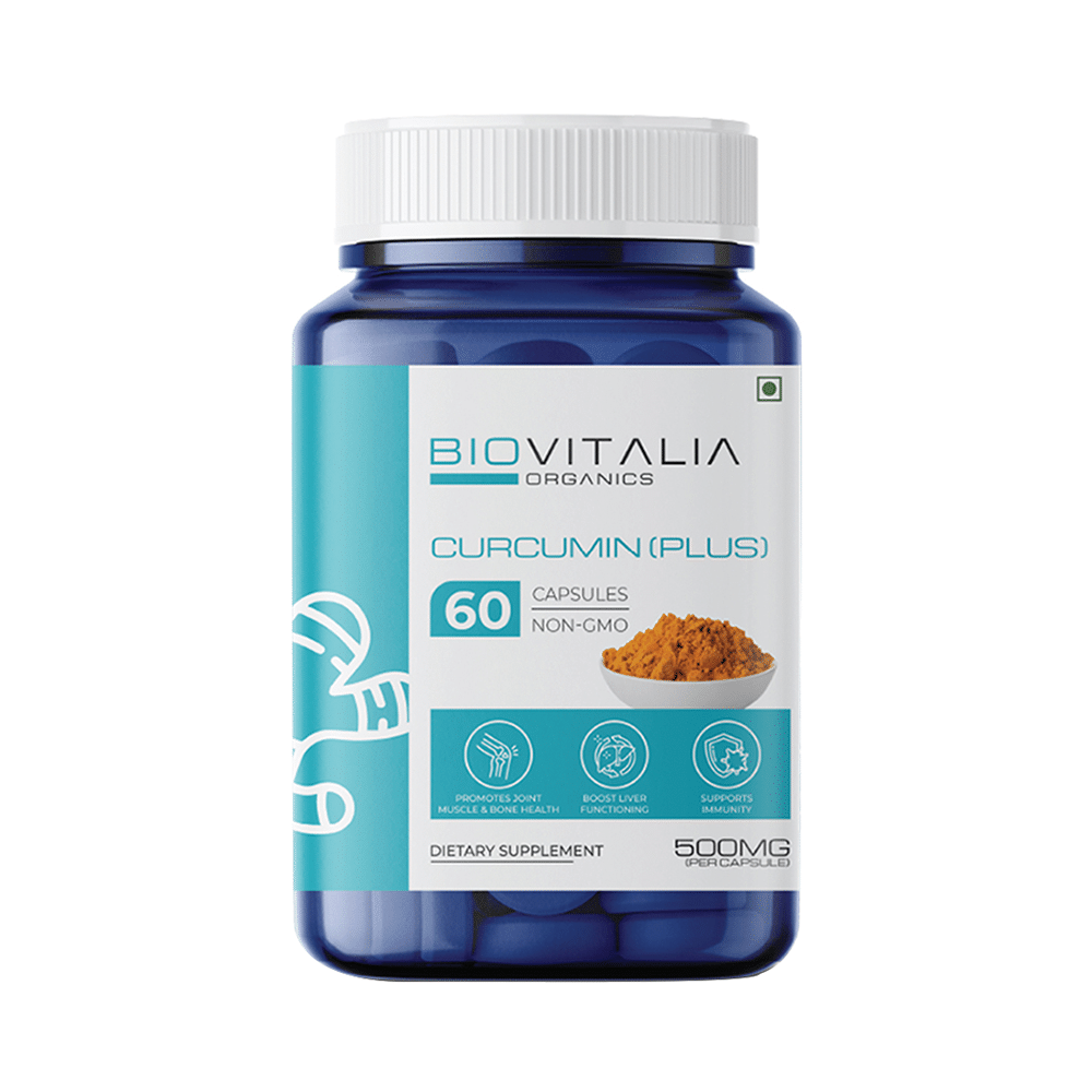 Biovitalia Organics Curcumin (Plus) 1000mg Capsule - Image 1