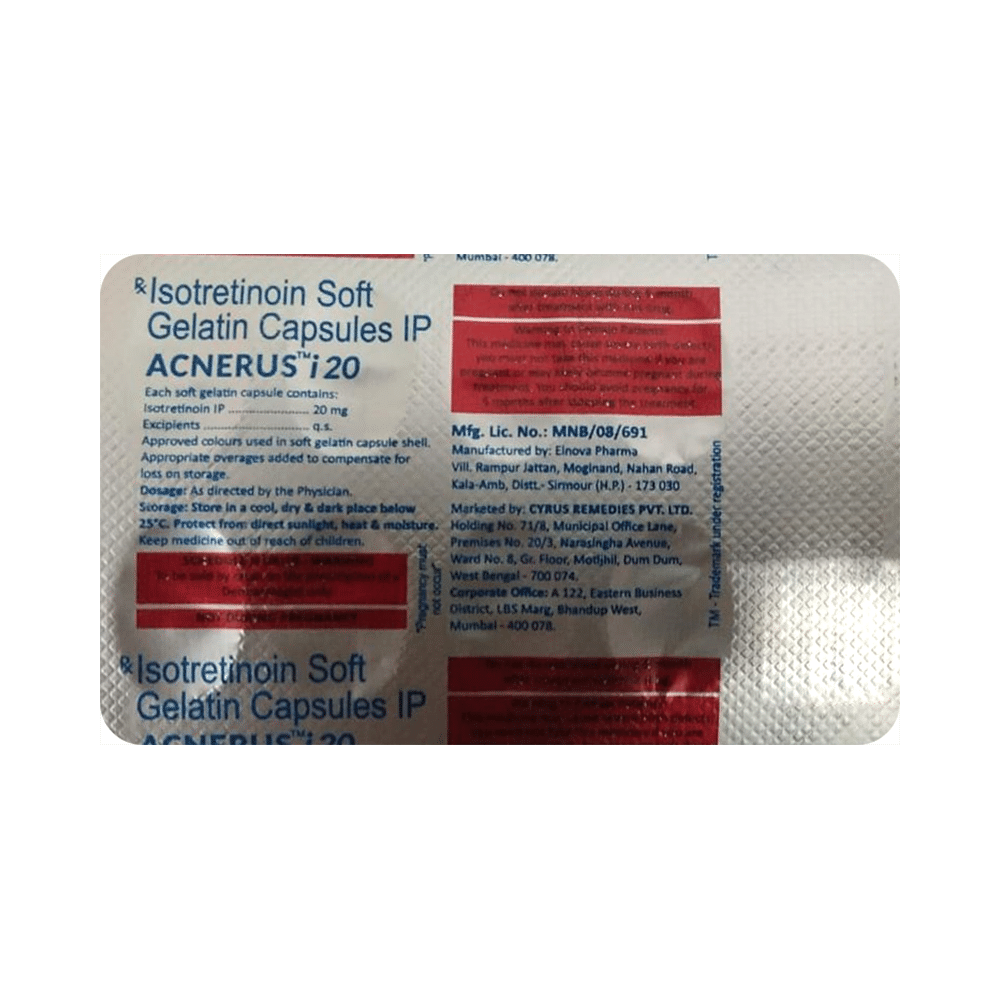 Acnerus I 20 Soft Gelatin Capsule - Image 3