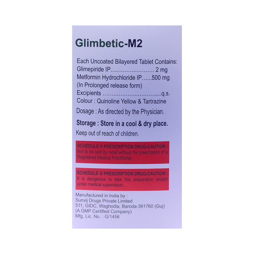 Glimbetic-M2 Tablet - Image 2