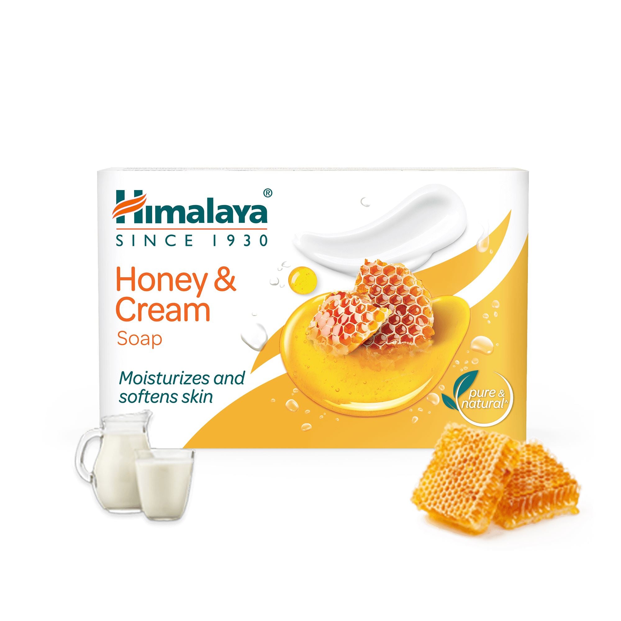 Himalaya Honey & Cream Soap - Image 1