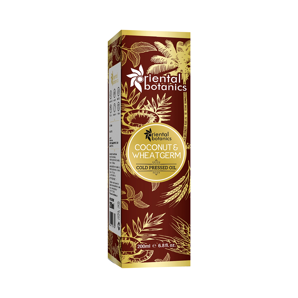 Oriental Botanics Coconut & Wheat Germ Cold Pressed Oil - Image 1