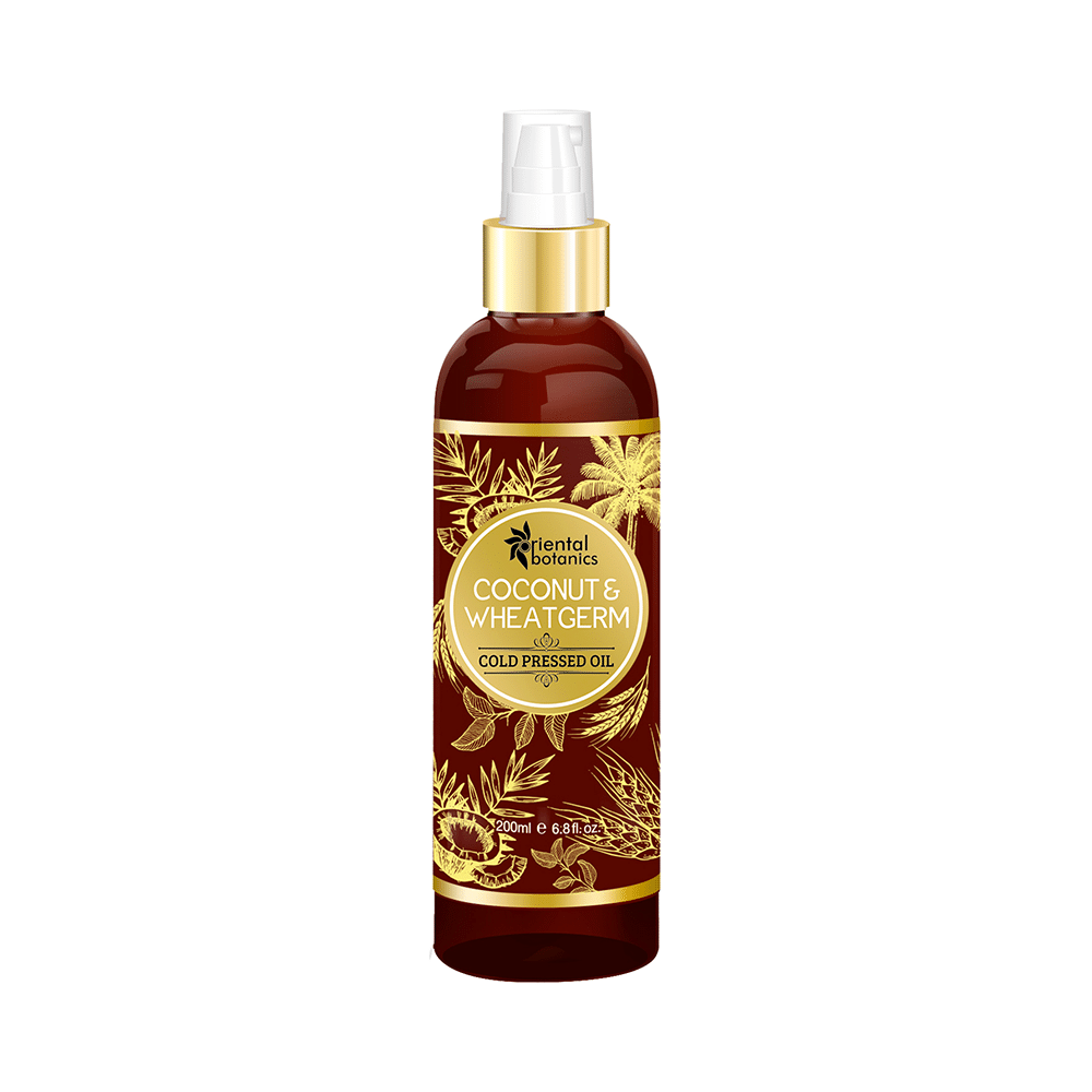 Oriental Botanics Coconut & Wheat Germ Cold Pressed Oil - Image 2