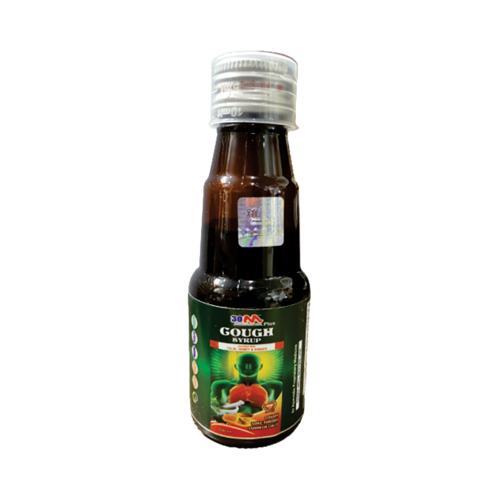 30M Plus Cough Syrup (100ml Each) Tulsi, Honey & Ginger - Image 3