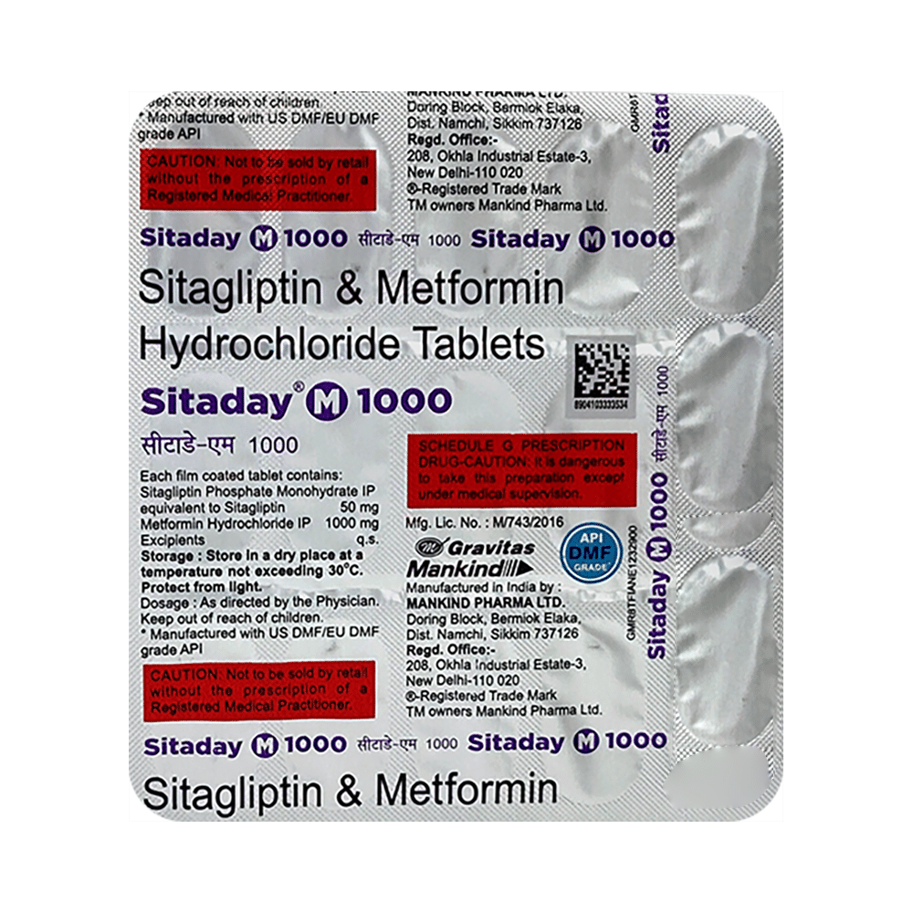 Sitaday M 1000 Tablet - Image 3