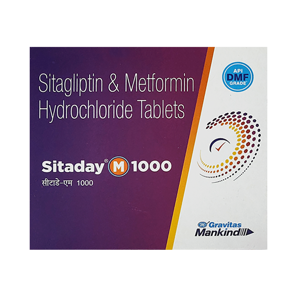 Sitaday M 1000 Tablet