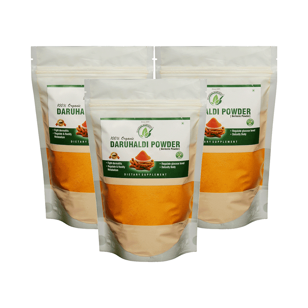Dr.Bhargav’s Daruhaldi(Berberis) Powder (100gm Each) - Image 1