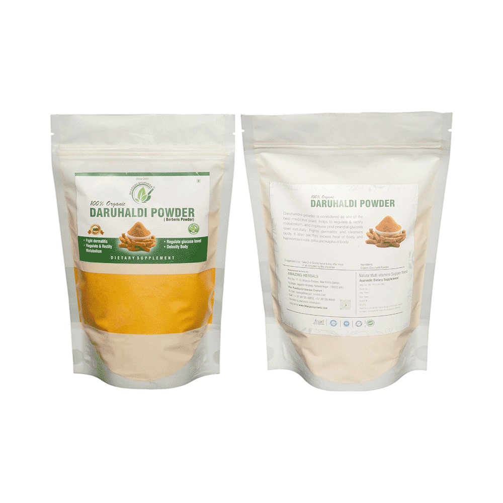 Dr.Bhargav’s Daruhaldi(Berberis) Powder (100gm Each) - Image 3