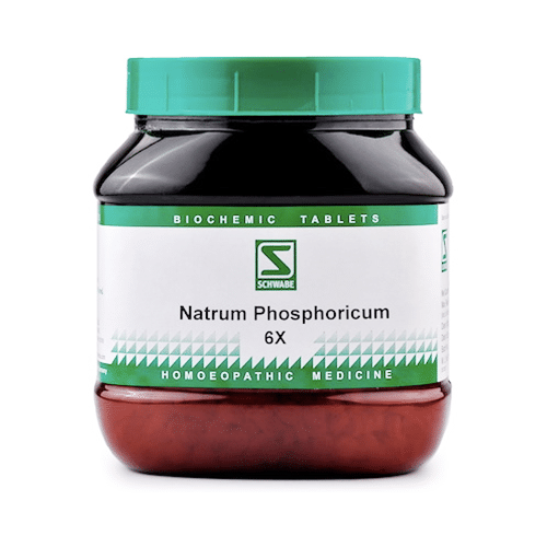 Dr Willmar Schwabe India Natrum Phosphoricum Biochemic Tablet 6X - Image 1