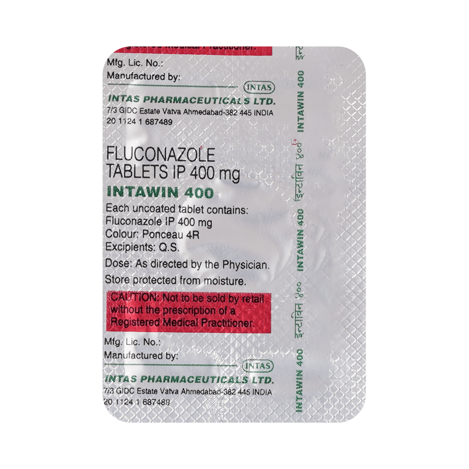 Intawin 400 Tablet - Image 6