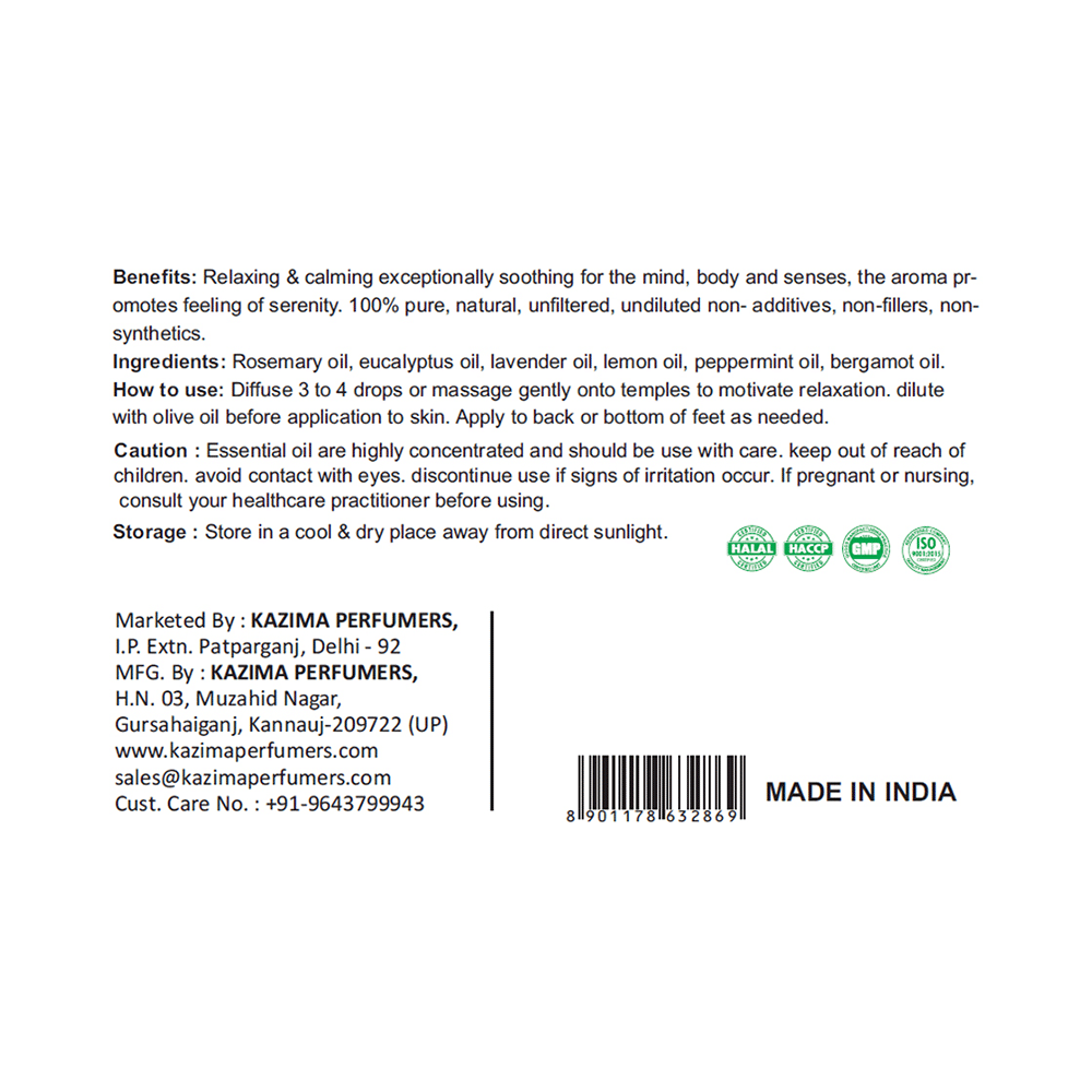 Kazima Decongest 100% Pure Essential Oil - Image 2