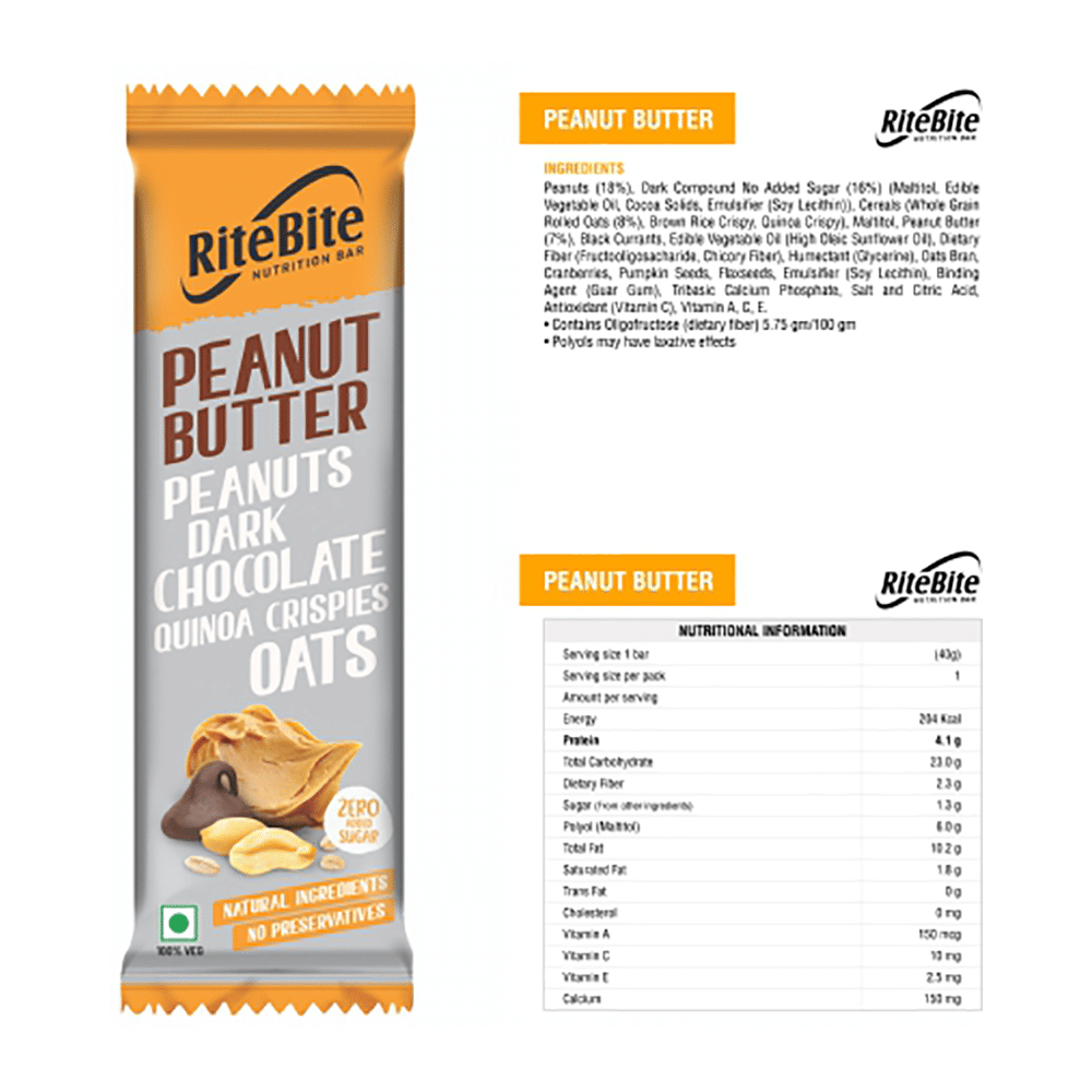 RiteBite Nutrition Bar with 4gm Protein Assorted - Image 3
