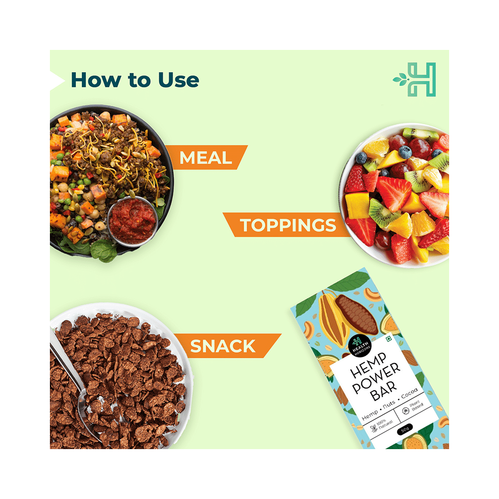 Health Horizons Hemp Power Bar (50gm Each) - Image 7