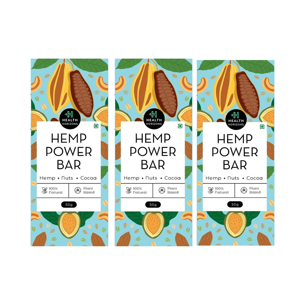 Health Horizons Hemp Power Bar (50gm Each)