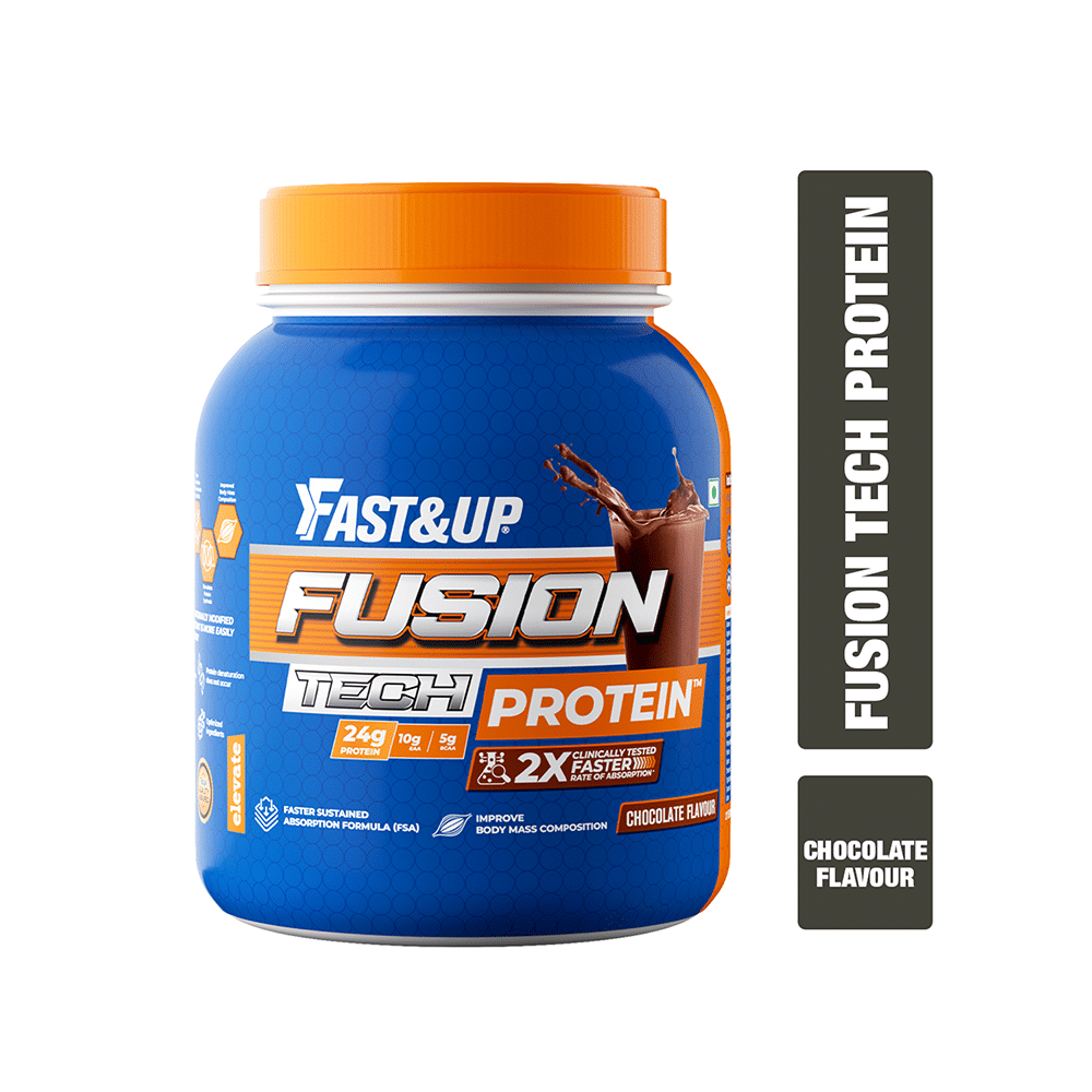 Fast&Up Fusion Tech Protein Supports Body Mass Composition Chocolate - Image 3
