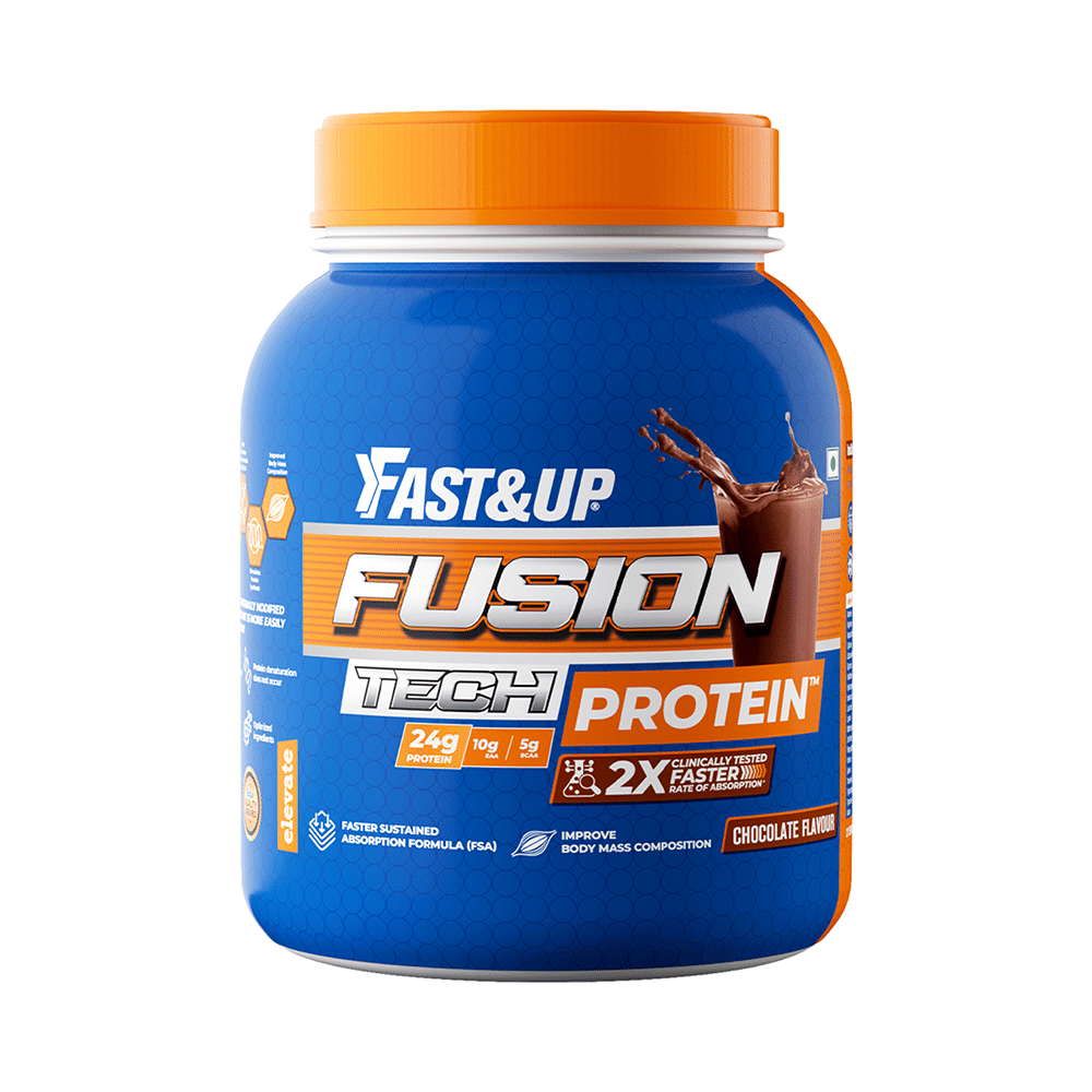 Fast&Up Fusion Tech Protein Supports Body Mass Composition Chocolate - Image 1