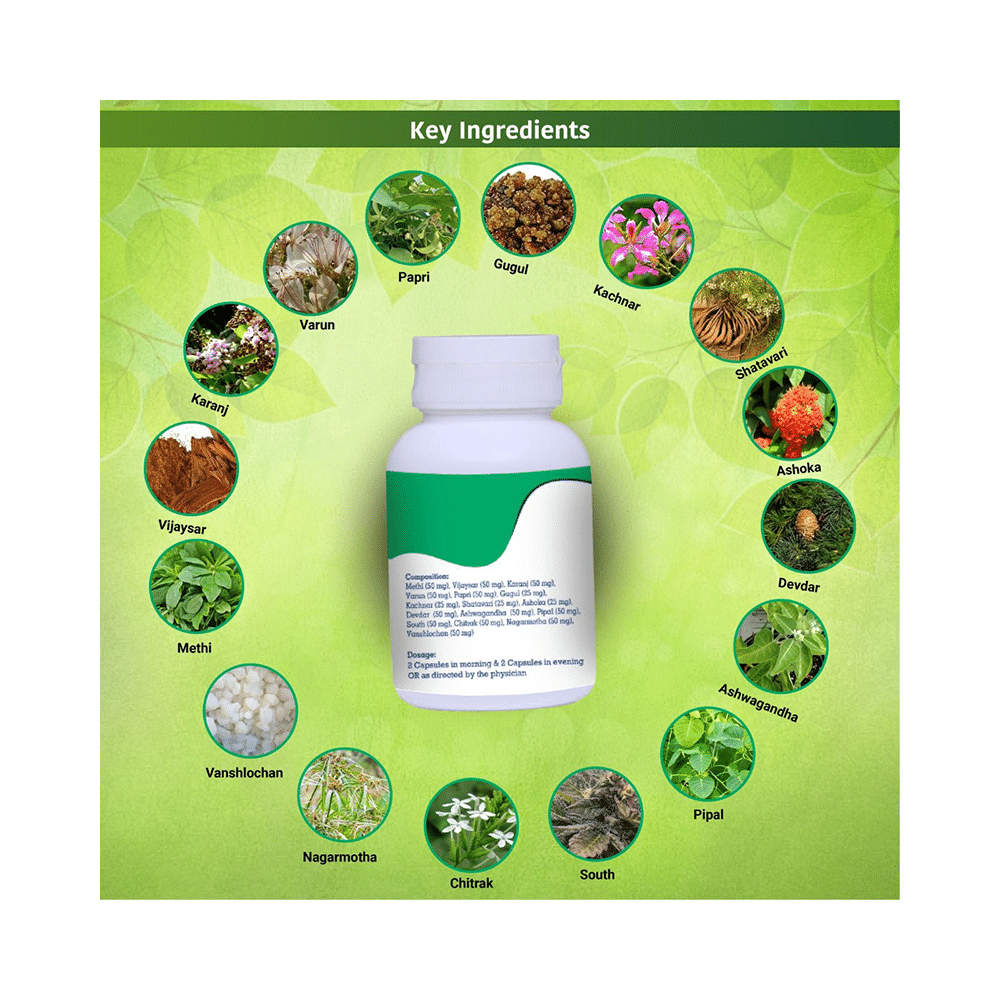 Swakalyan Kamni Prabha Helps to Decrease Effects of PCOD and PCOS Capsule - Image 4