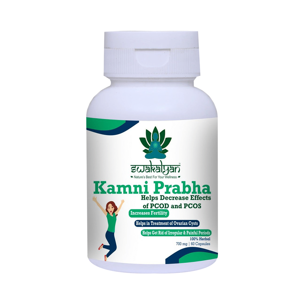 Swakalyan Kamni Prabha Helps to Decrease Effects of PCOD and PCOS Capsule