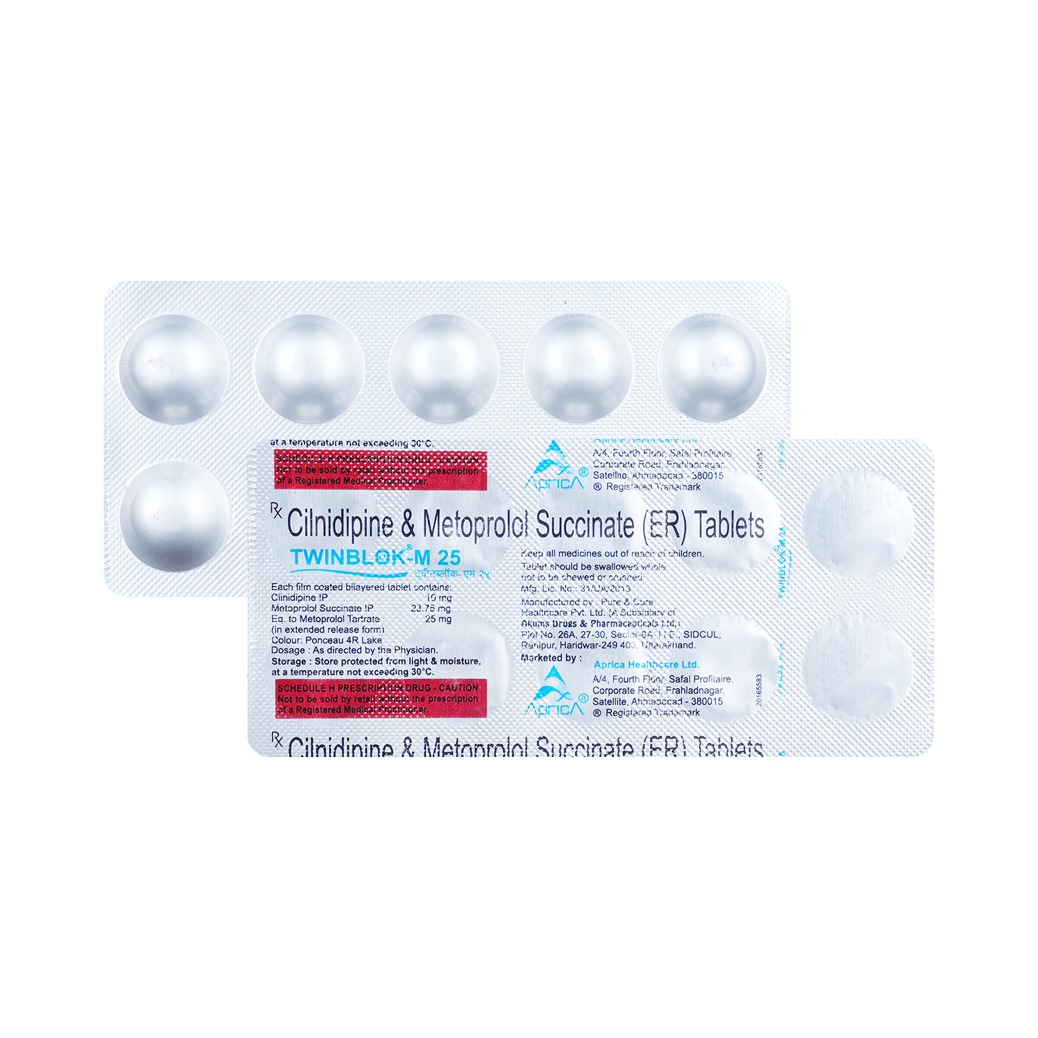 Twinblok M 25mg Tablet - Image 1