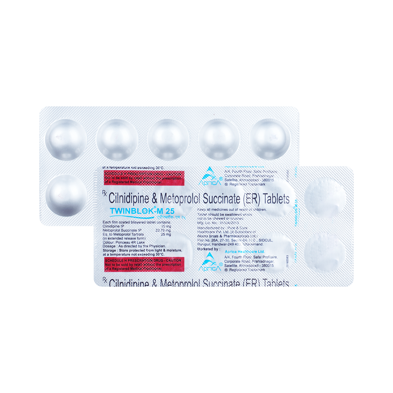 Twinblok M 25mg Tablet