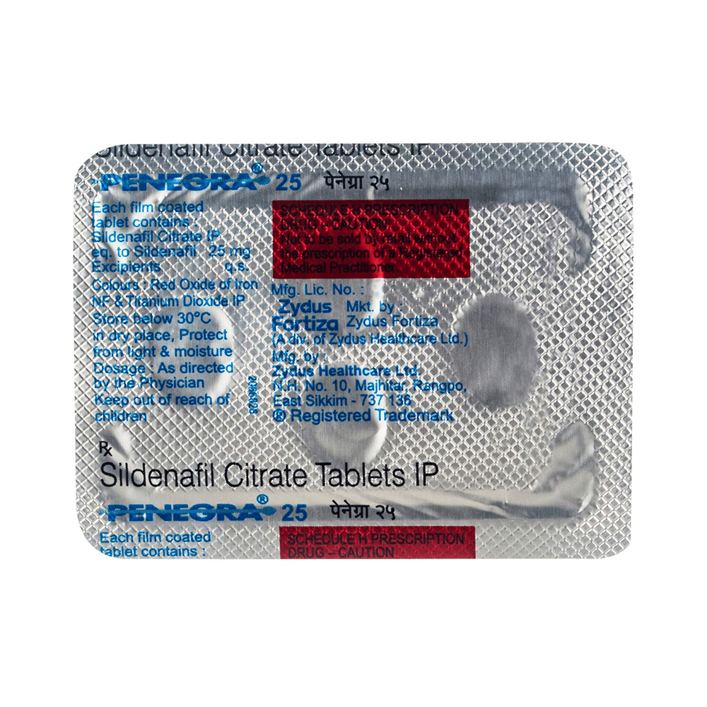 Penegra 25 Tablet - Image 3