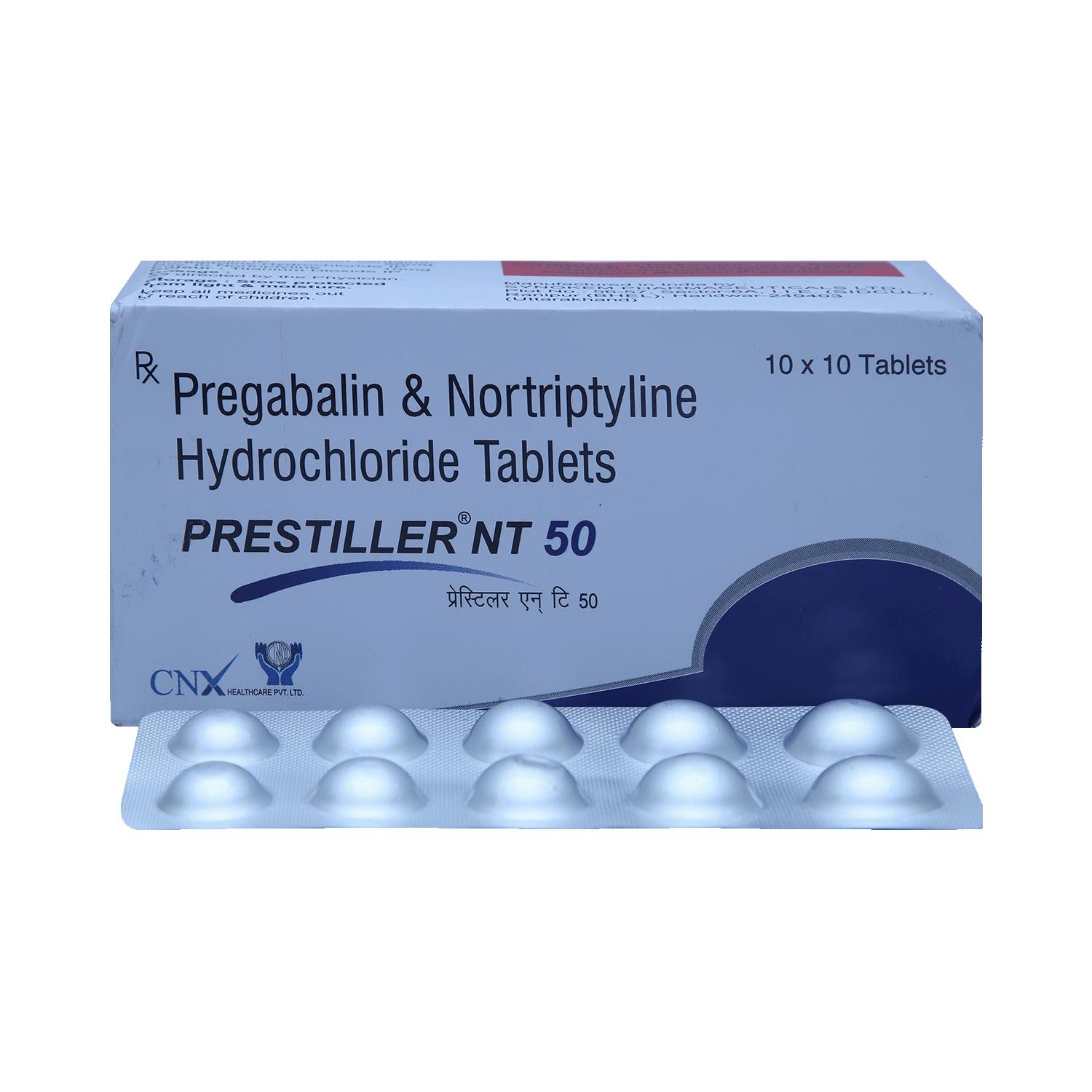 Prestiller NT 50mg/10mg Tablet