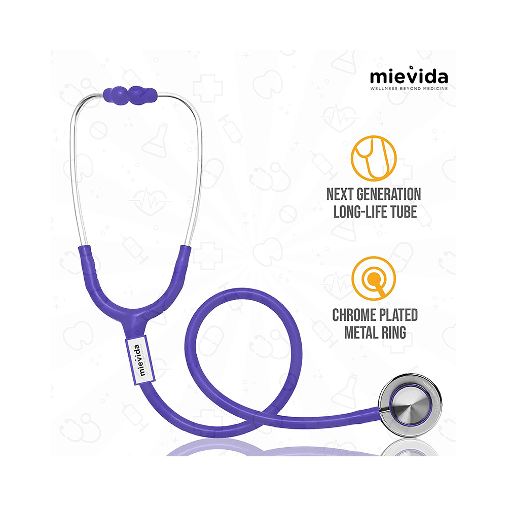 Mievida STS 102 Cardiology Stethoscope Blue - Image 5