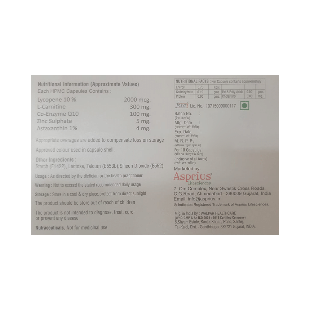 Asprius Aspivit LX Capsule - Image 2