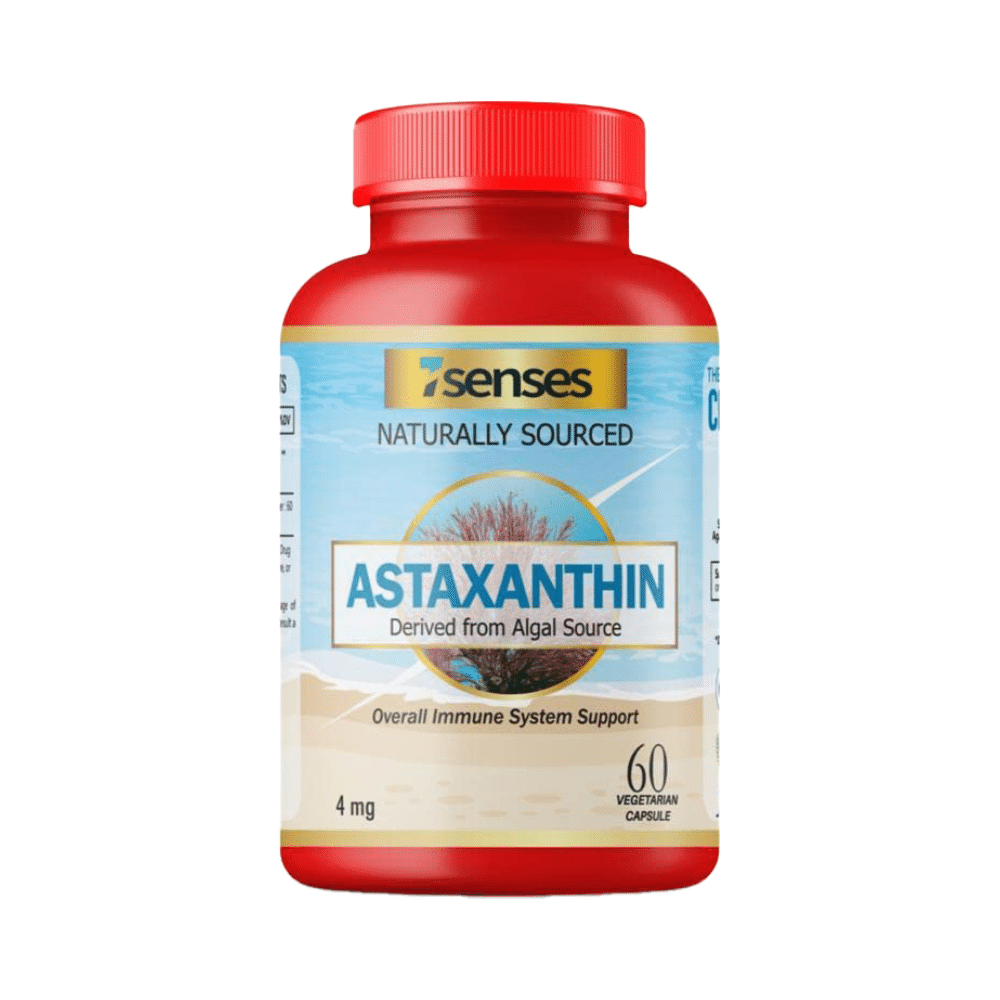 7Senses Astaxanthin 4mg Vegetarian Capsule (60 Each) - Image 1