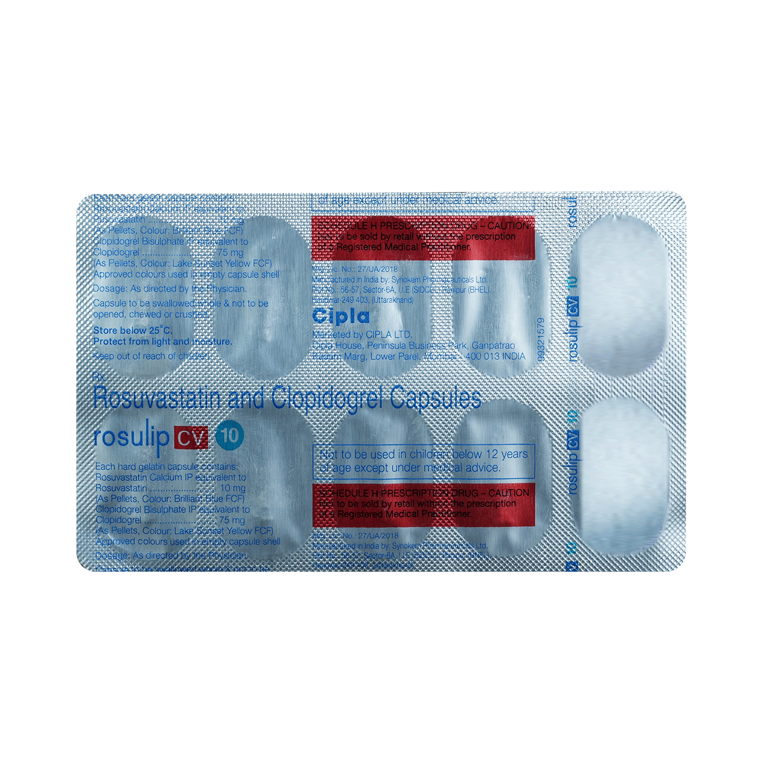 Rosulip CV 10 Capsule - Image 3