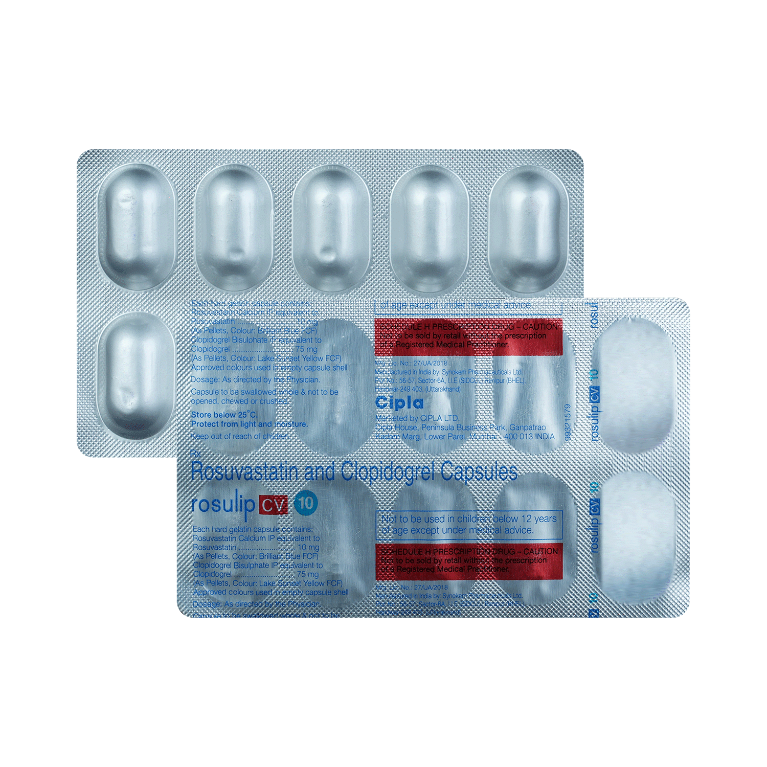Rosulip CV 10 Capsule
