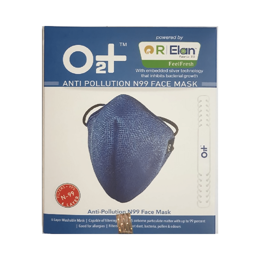 O2+ 6 Layer Anti Pollution N99 Face Mask - Image 3