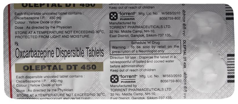 Oleptal DT 450 Tablet - Image 2