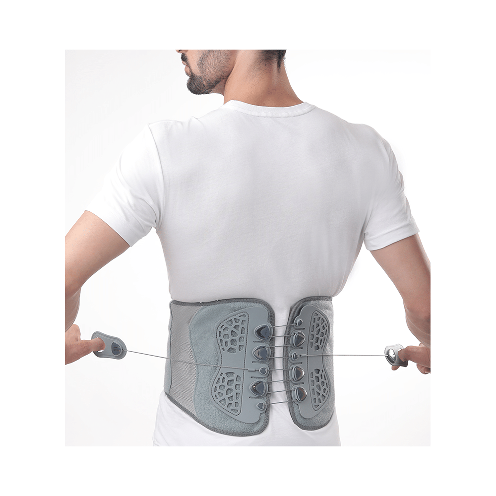 Tynor A 30 Lace Pull L.S. Belt L-XL Grey