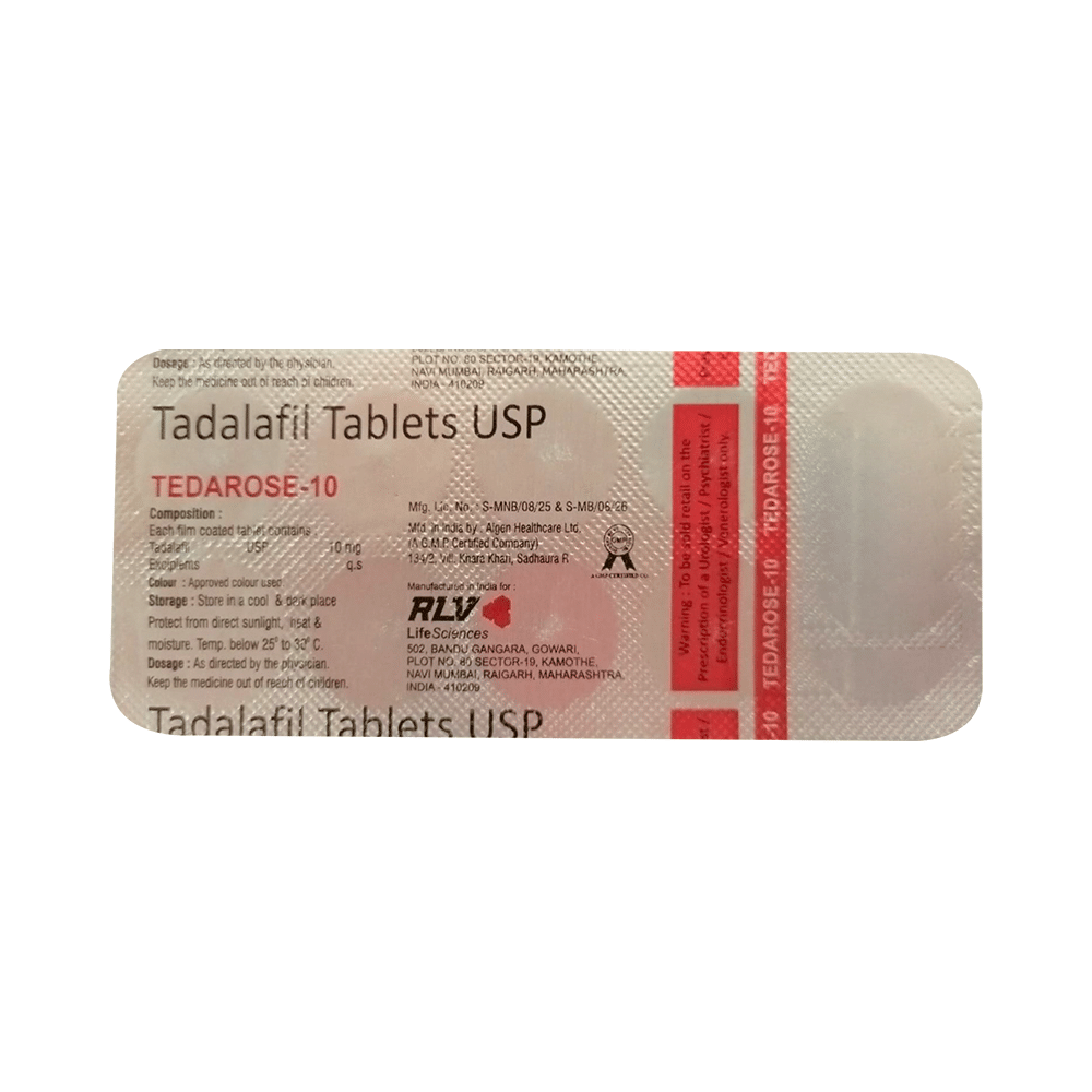 Tedarose 10 Tablet - Image 3