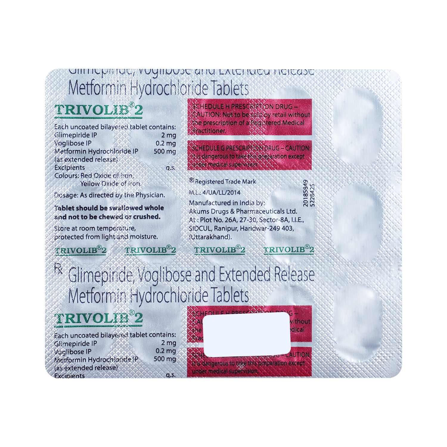 Trivolib 2 Tablet ER - Image 6