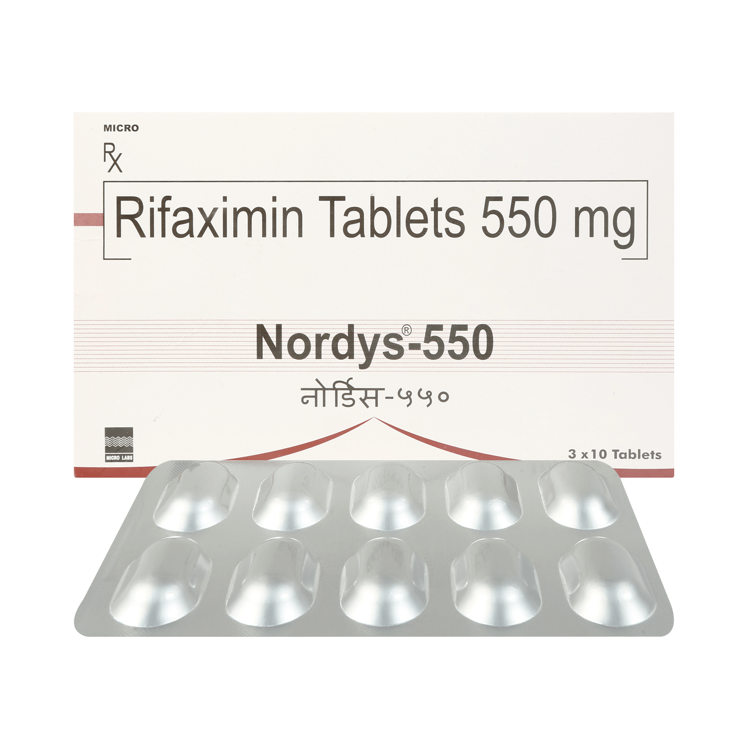 Nordys 550mg Tablet