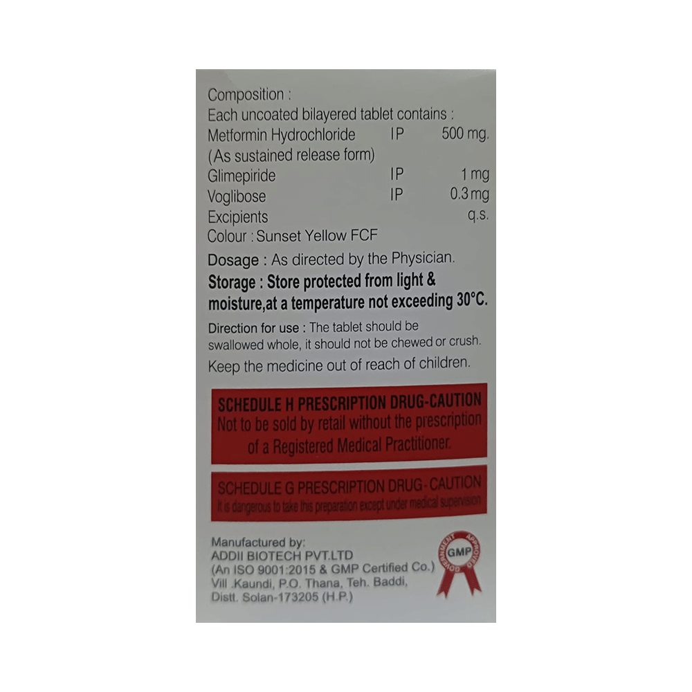 Vogprin-GM 1 Tablet SR - Image 2